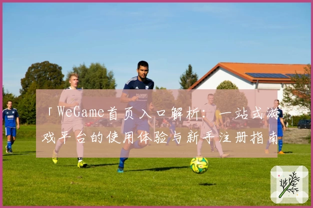「WeGame首页入口解析：一站式游戏平台的使用体验与新手注册指南」